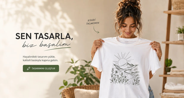 özel baskı t-shirt